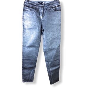 H&M Coated Jeans‎ nwt